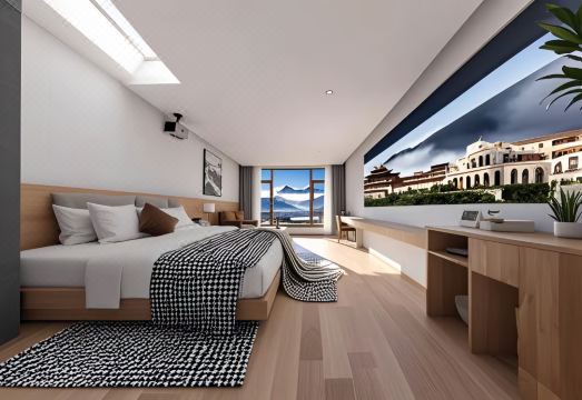 阅归Scenic｜雪山映阁富氧景观酒店（香格里拉松赞林寺景区店）外景图