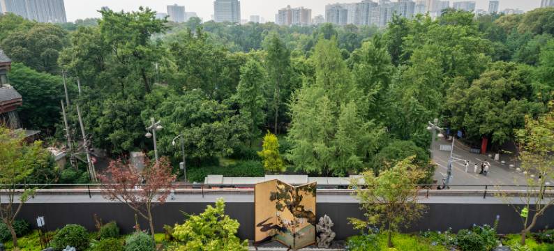 住进一朵禅茶里|太古熙壤•空中花园美学酒店(成都锦里武侯祠店)图片