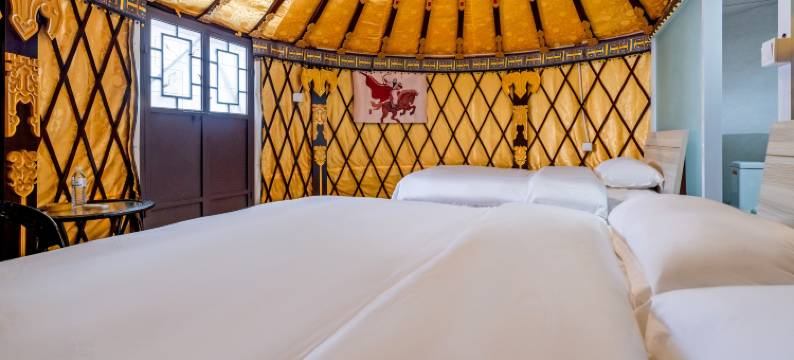 阳仔|银毡梦帐·蒙古包民宿(克什克腾旗乌兰布统草原景区店)图片