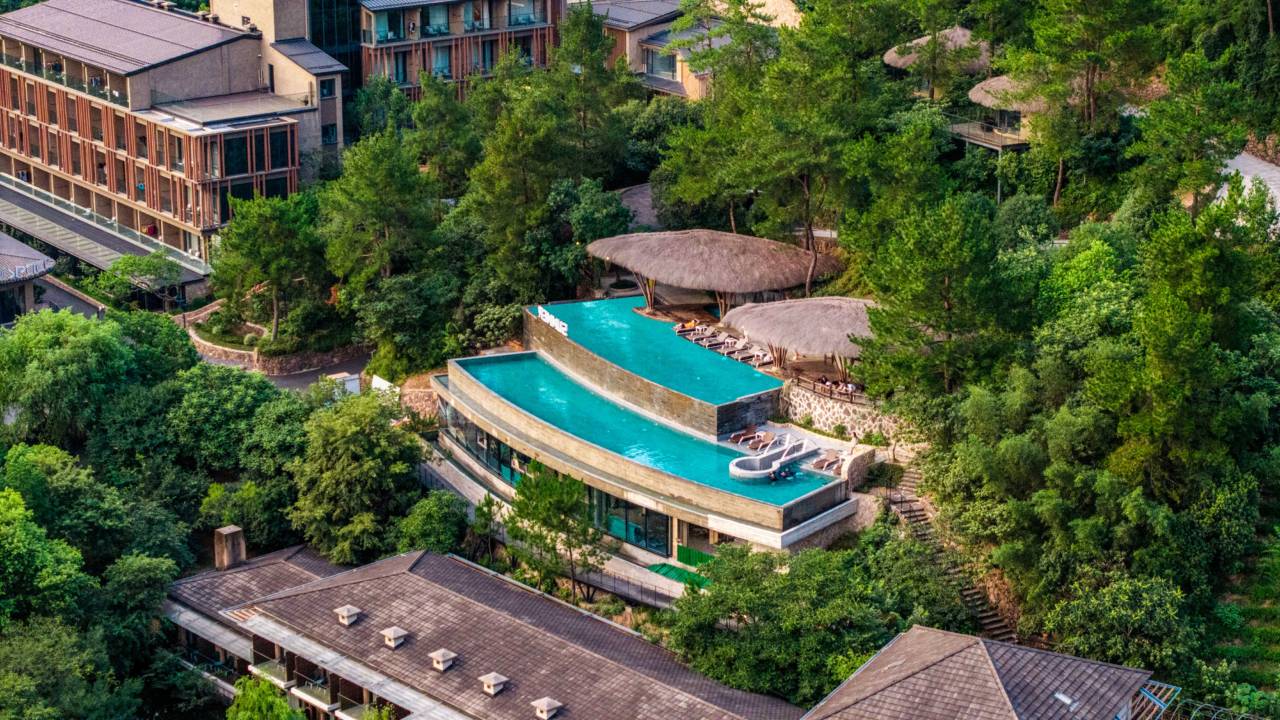 安吉·君澜老庄山居汤泉度假酒店
