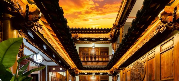 花筑·壹生缘丨木雕美学·典藏柚木·中式府邸(建水古城店)图片