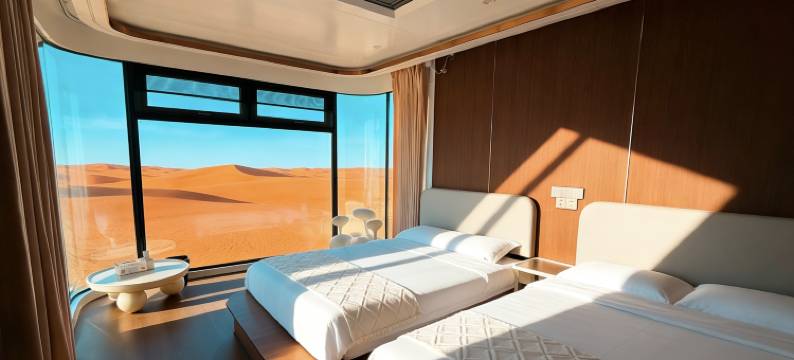 沙之梦未来方舟星星宿集・星缀沙原・舒眠露台丨沙漠微醺派对营地图片