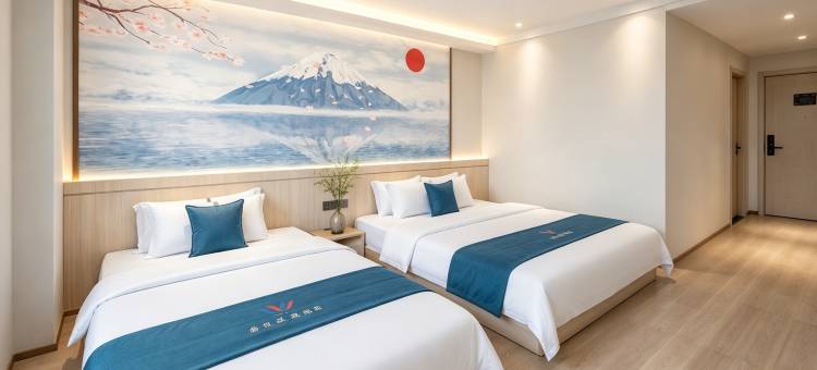 喜悦・臻品|180°凌空御景・Vista轻奢影音酒店(新达城时代广场店)图片