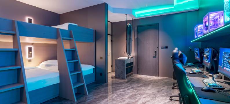 合肥格温电竞|GwendolynEsports设计师酒店(双岗新天地中心店)图片