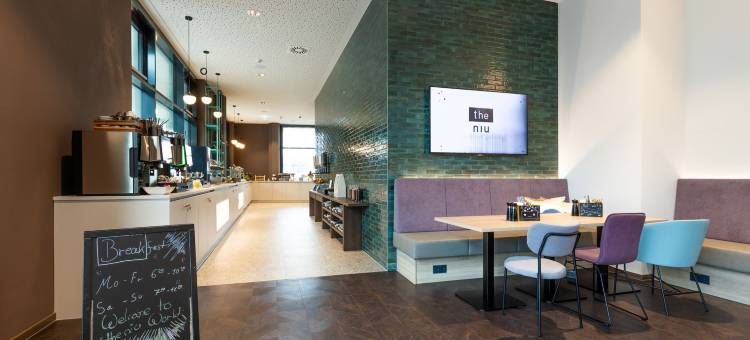 假日酒店 - the niu, 卡尔斯鲁厄城市公园波浪酒店 by IHG(Holiday Inn - the Niu, Wave Karlsruhe Oststadt)图片
