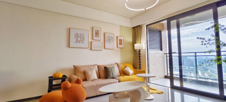 View Villa Loft ｜高空·复式TIME时光清浅酒店(清远银盏站店)图片