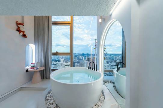 Sweet dreams·好梦景观影音智能｜设计师艺术民宿(花果园店)图片