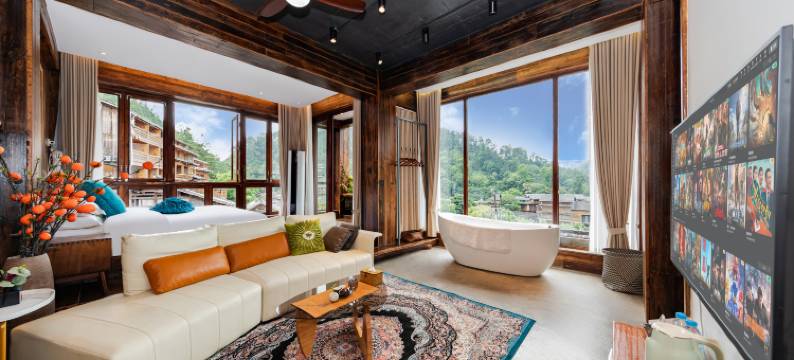 云缦山居｜SkyView・高空全景・云端私享观景美宿(肇兴侗寨店)图片