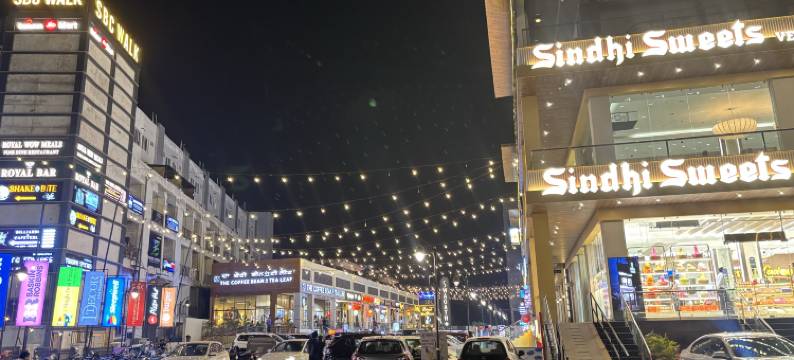 Modern Cozy 1BHK Studio, King Bed & Kitchenette图片