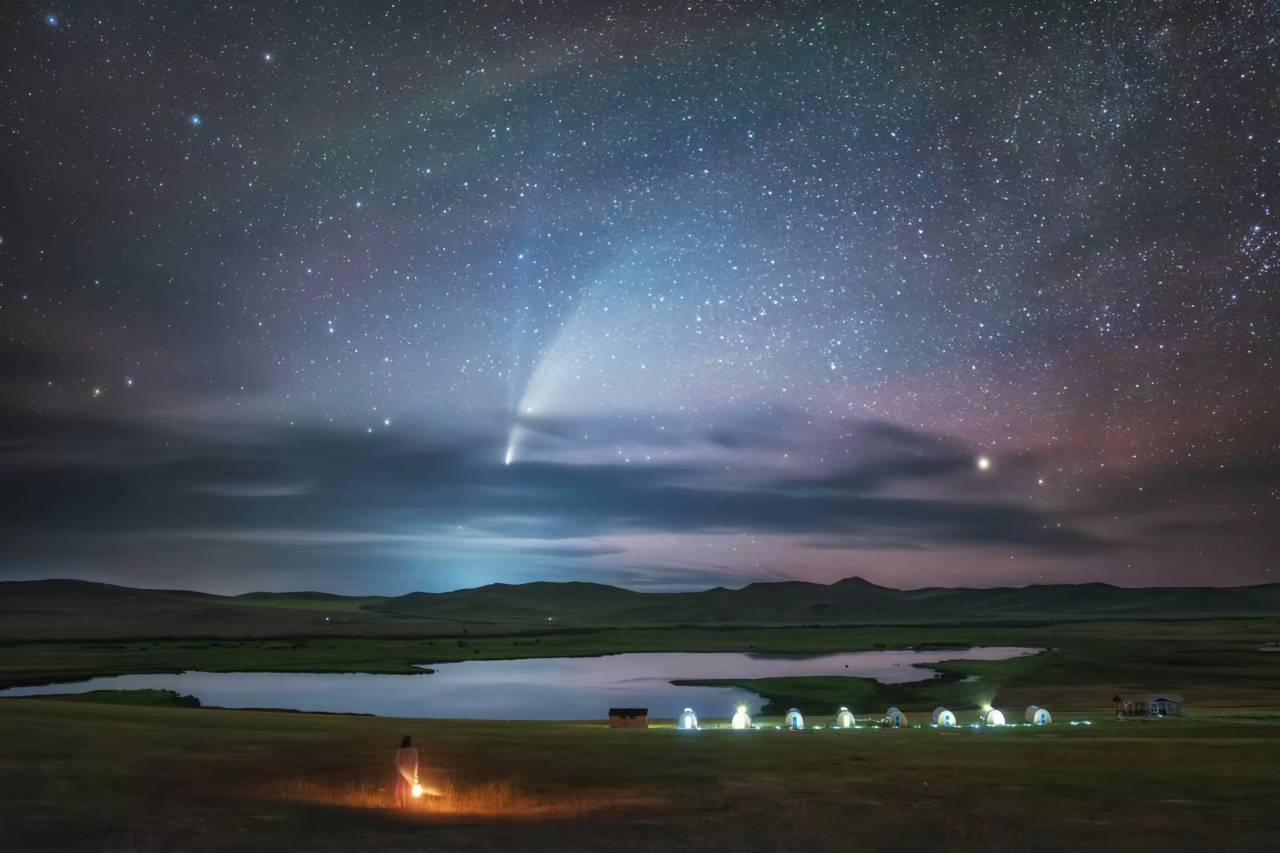 呼伦贝尔星空牧场图片