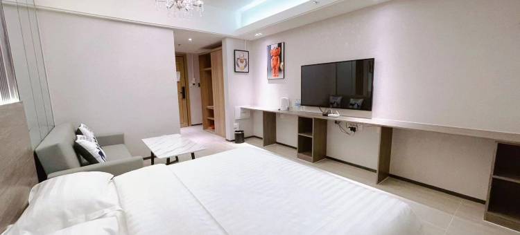 漫汀|极简主义·空间艺术氛围·城景时光酒店(山东理工大学店)图片