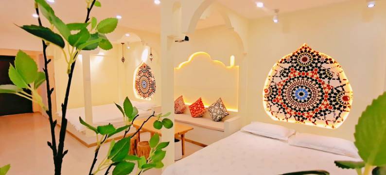 花田里 · 网红洞穴主题观影民宿(延吉延边大学西市场店)图片