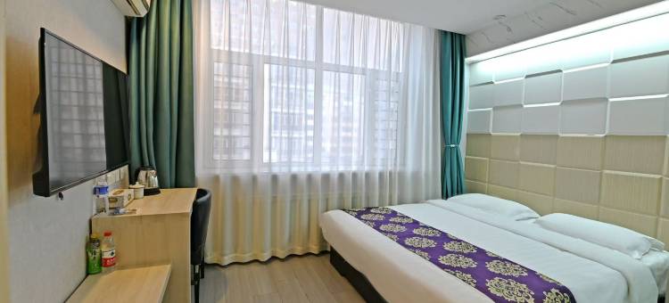 米朵花悦酒店(牡丹江站大商新玛特店)图片