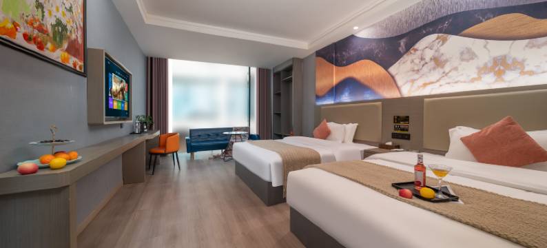 雅莉丨YALI·FASHION 轻奢酒店(世纪金源购物中心茶园地铁站店)图片