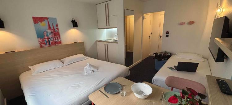 The Originals Résidence，公寓酒店Les Lauréades，克莱蒙费朗(The Originals Residence, Appart’Hôtel Les Lauréades)图片