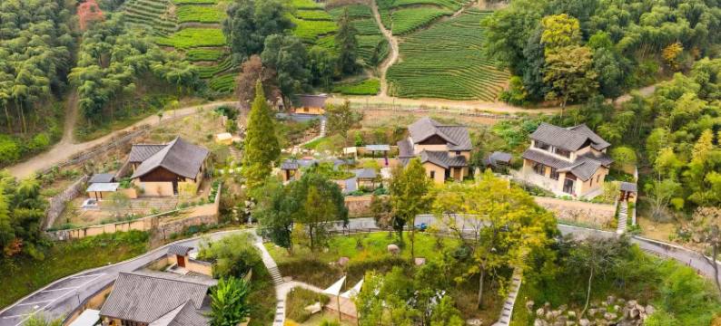 湖州十里芳菲香积岭村落图片