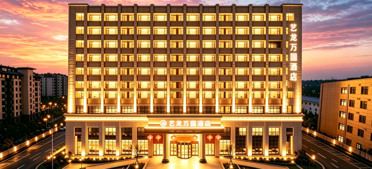 艺龙万国酒店(开封兰考火车站华联城购物广场店)图片