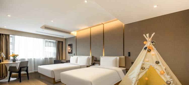 福州上下杭达道地铁站亚朵酒店图片