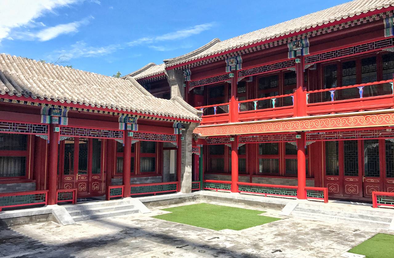 北京华尔道夫胡同四合院图片