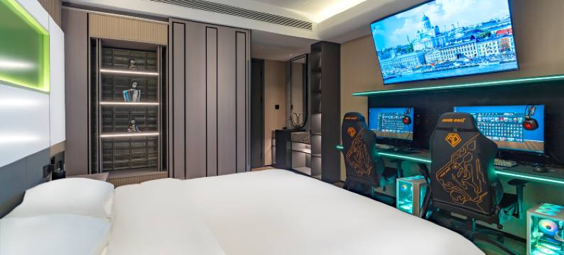 合肥格温电竞|GwendolynEsports设计师酒店(双岗新天地中心店)图片