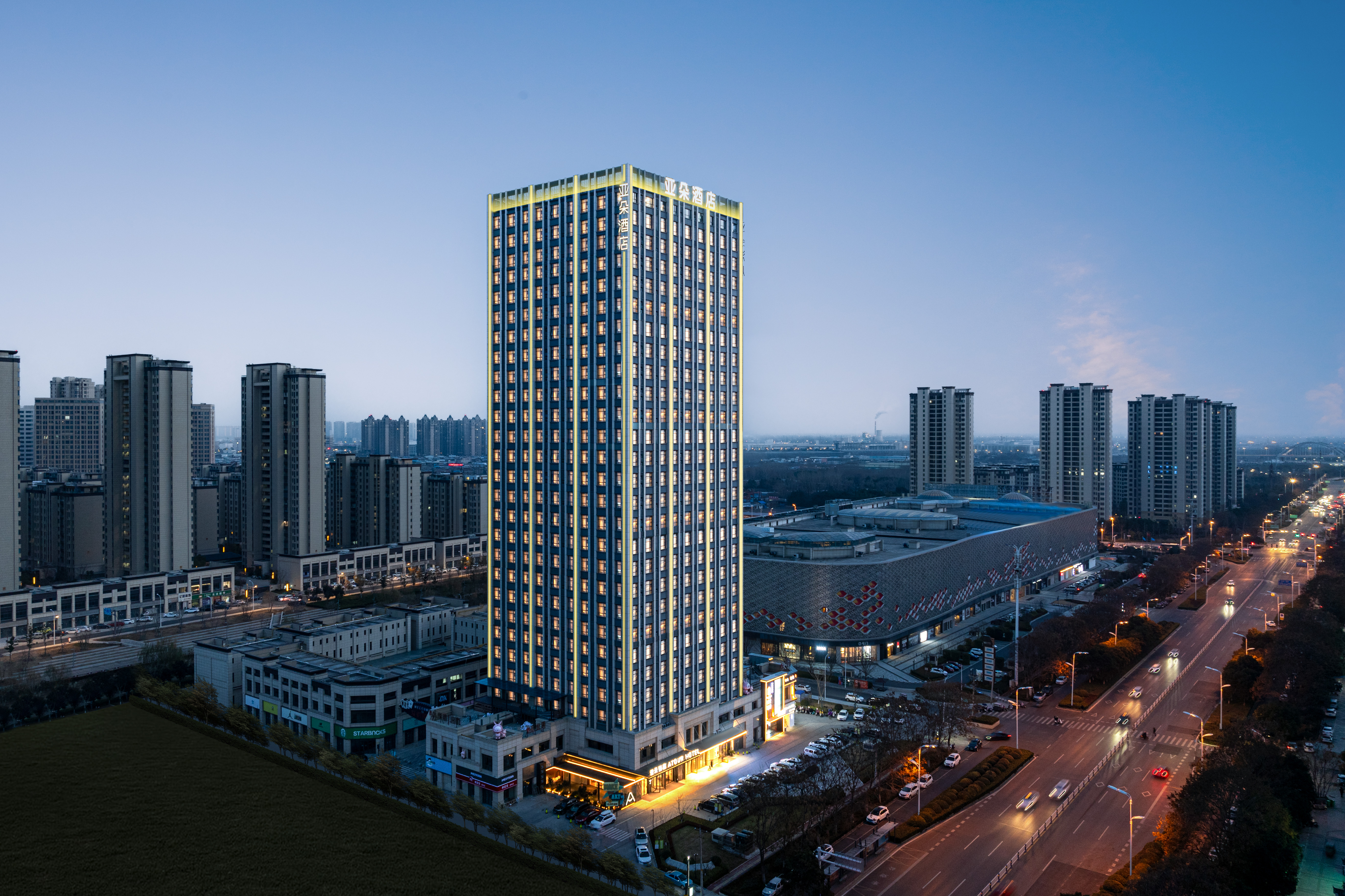 阜阳颍州万达广场亚朵酒店