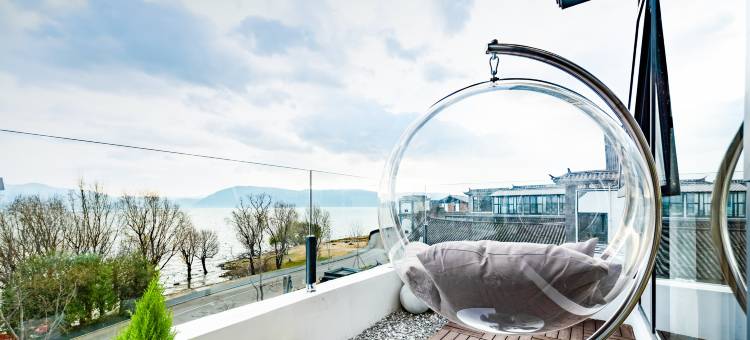 花筑·观湖雅筑·山海转角Villa泳池度假海岸美墅(洱海廊桥店)图片