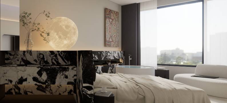 SENYE设计师酒店(天台高铁站店)图片