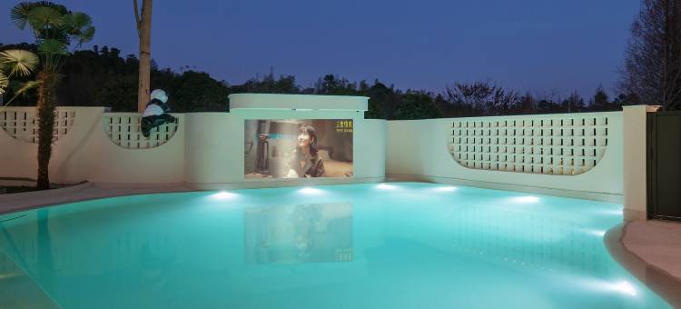 梧桐树下·Beach Pool·聚会轰趴亲宠美宿图片