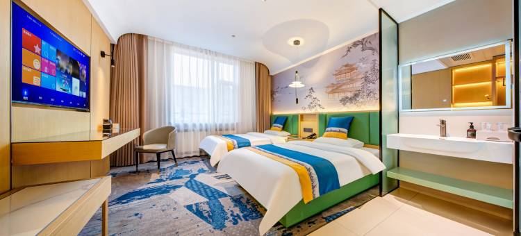 鑫海假日酒店(满洲里站中苏金街店)图片