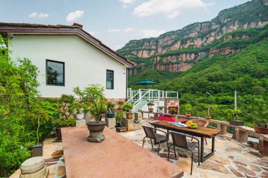 叁笙·云陌Couryard·设计师山景民宿(石板岩太行大峡谷店)图片