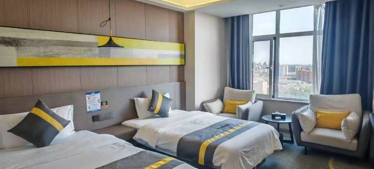 塞上欣景酒店(银川高铁站怀远观光夜市店)图片