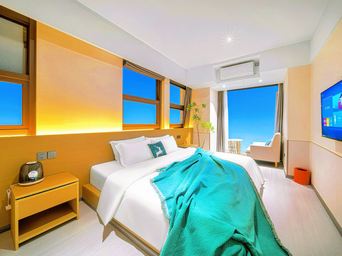 重庆万宸·蓝顿公寓酒店(重庆江北国际机场金港国际购物中心店)