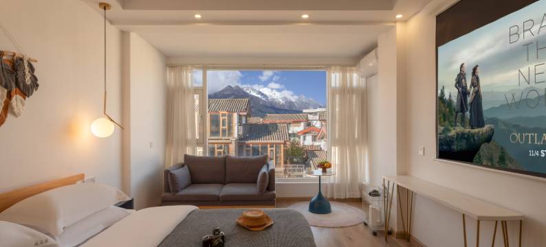 丽江隐石居雪山观景客栈图片