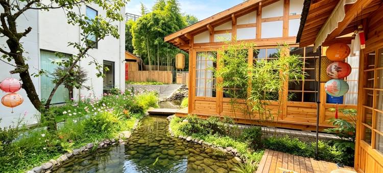 安吉山知鱼·星空泳池·木屋山溪·度假美宿(余村两山店)图片