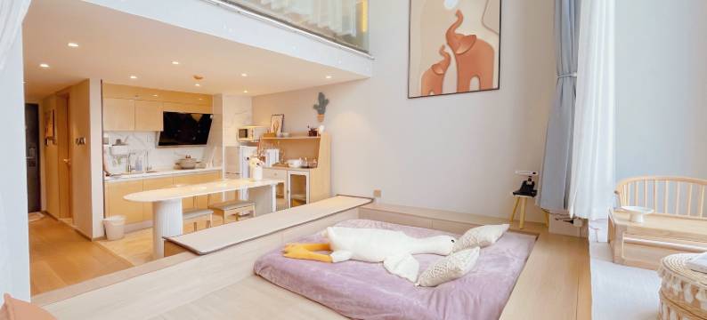 半糖西柚Loft民宿(星海广场店)图片