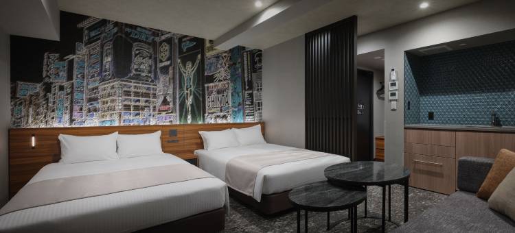 大阪难波WEST曼迪尊贵公寓酒店(MONday Apart Premium OSAKA NAMBA WEST)图片