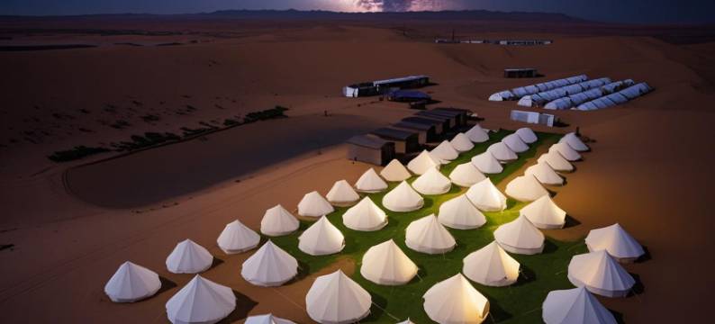 沙之旅·沙漠星星宿集露营地图片