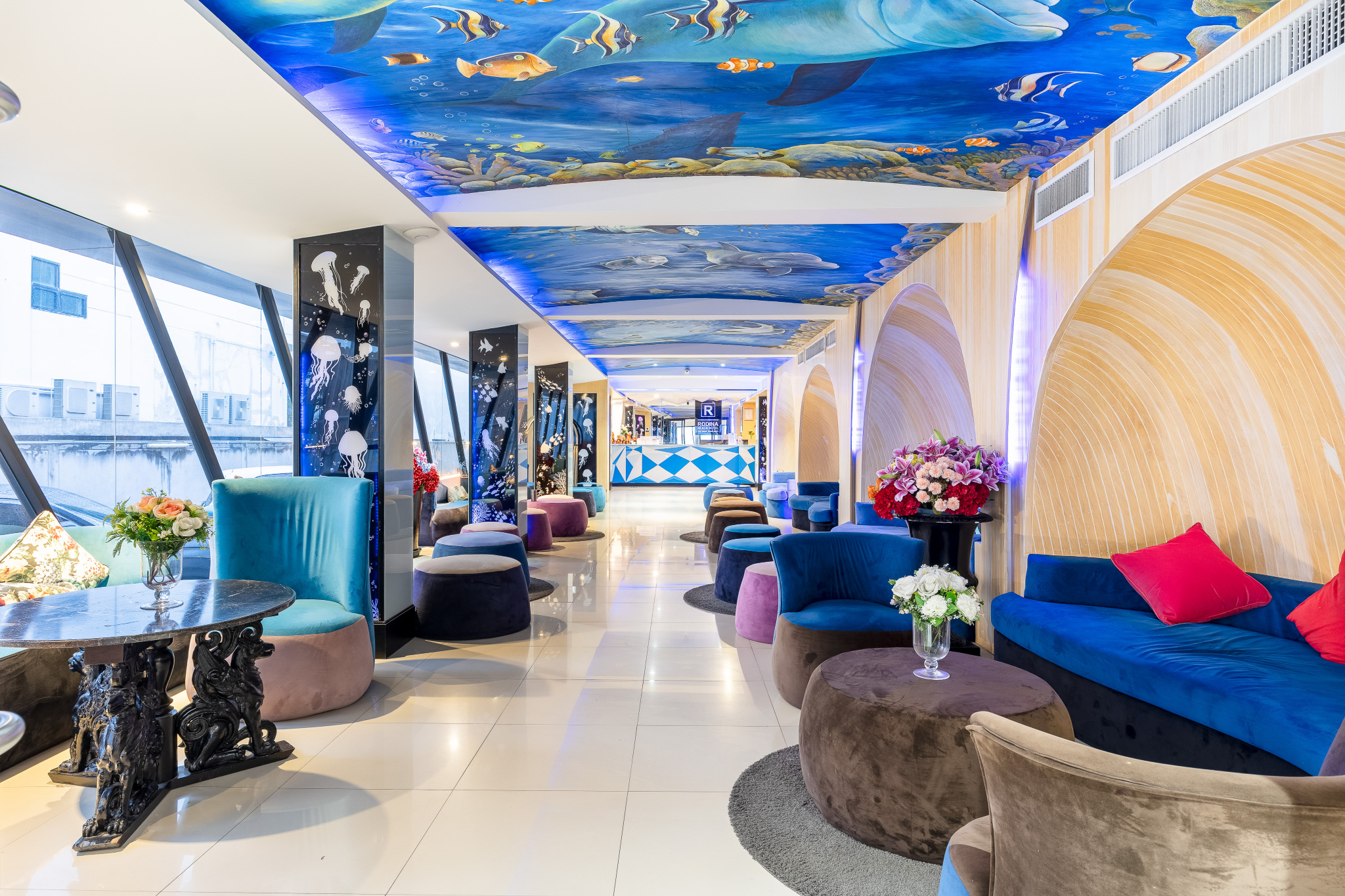 Rodina Beach Hotel Over view