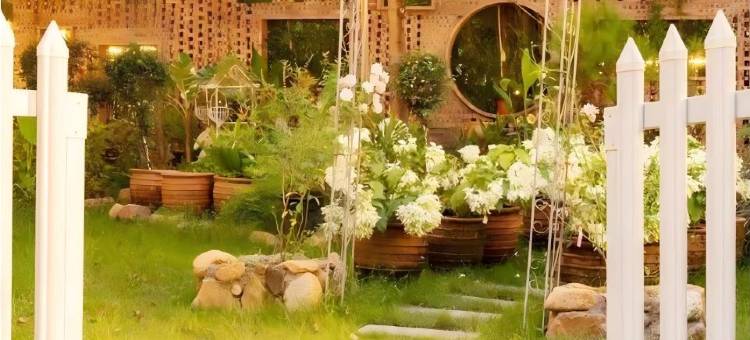 花园秘境·轰趴主题｜月季基地Holiday 日式度假美宿(笔架河店)图片