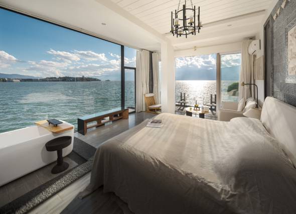 大理双廊坐看云起海景客栈图片