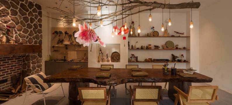 阡野·莫干QianYe侘寂风木艺花园度假美宿图片