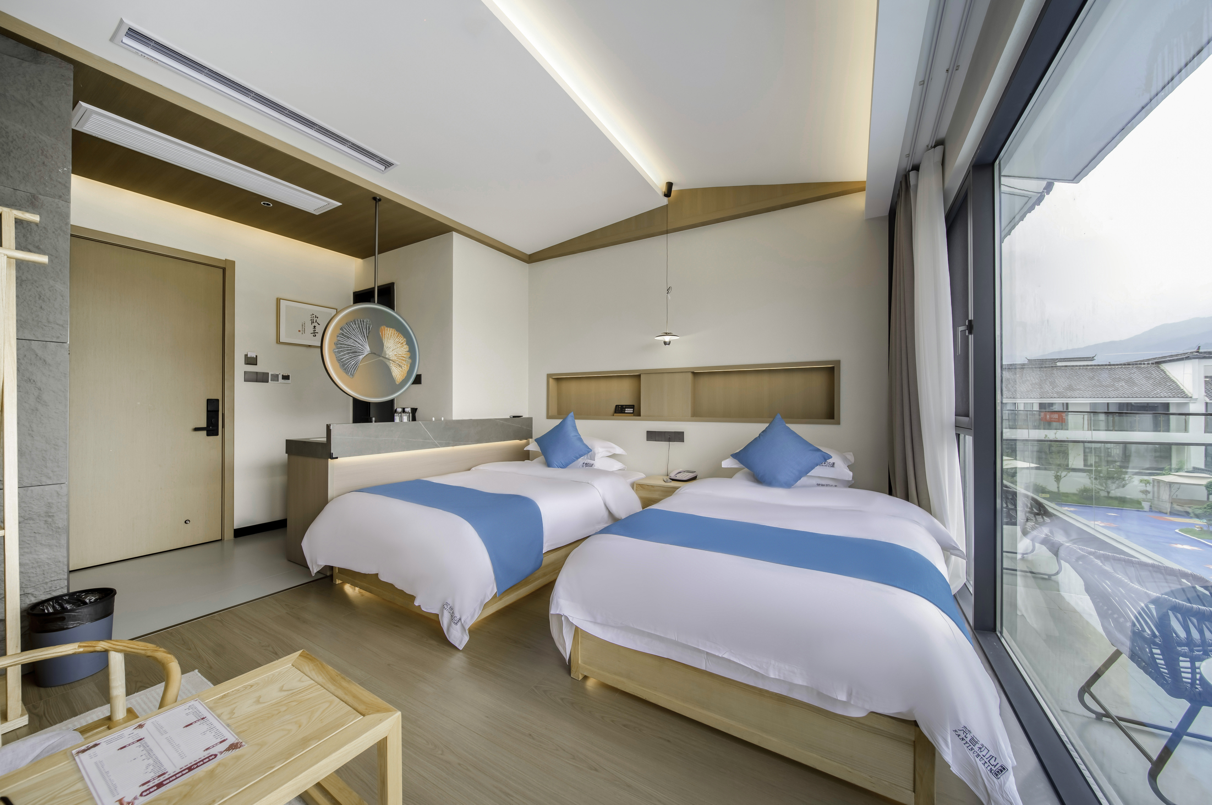 South Pavilion yardOver view