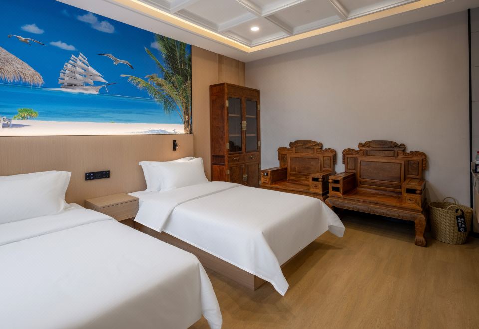 Floral Hotel·Yuehai Edge (Weihai Photo Frame Shop) Hotel Overview