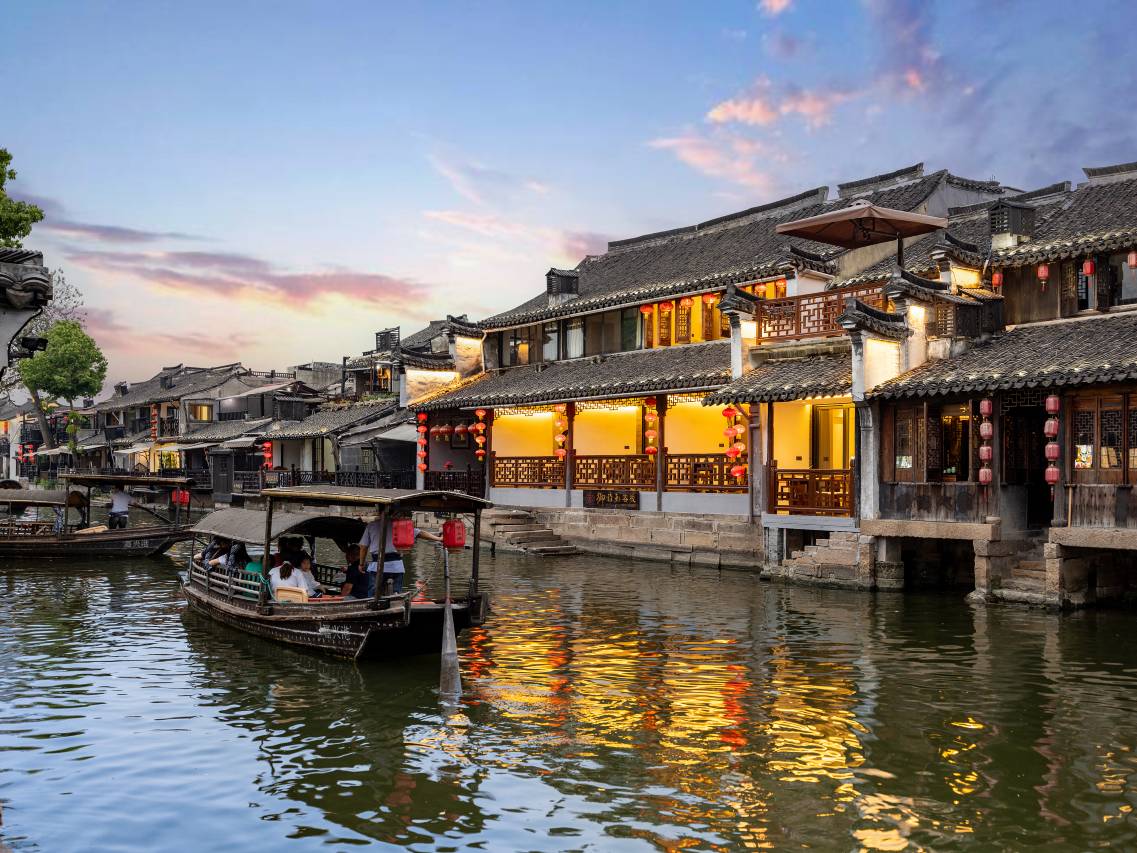 西塘御雅轩·180 °河景度假设计民宿图片