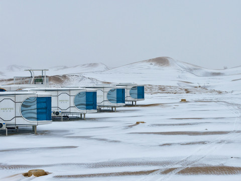 沙之梦未来方舟星星宿集・星缀沙原・舒眠露台丨沙漠微醺派对营地