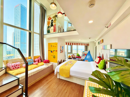 时屿·LOFT海景民宿(大连东方威尼斯水城港东五街店)