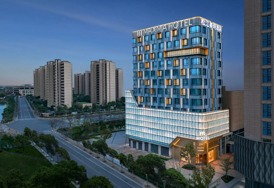 上海松江m美玥酒店（松江大学城万达广场店）外景图