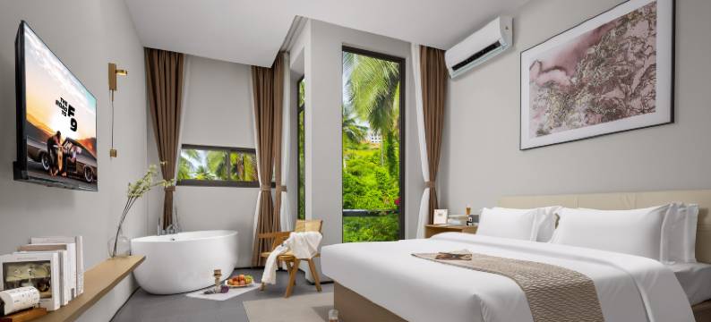 双子民宿(万宁石梅湾商业街旅游公路店)图片