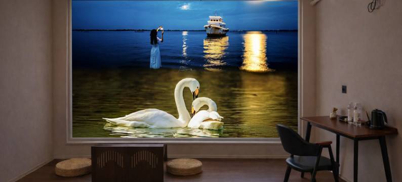 秀和·影音丨TheBeautyofTheEast设计师民宿(渤海大学万达店)图片