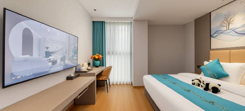 美豪怡致酒店(成都339天府熊猫塔建设北路地铁站店)图片